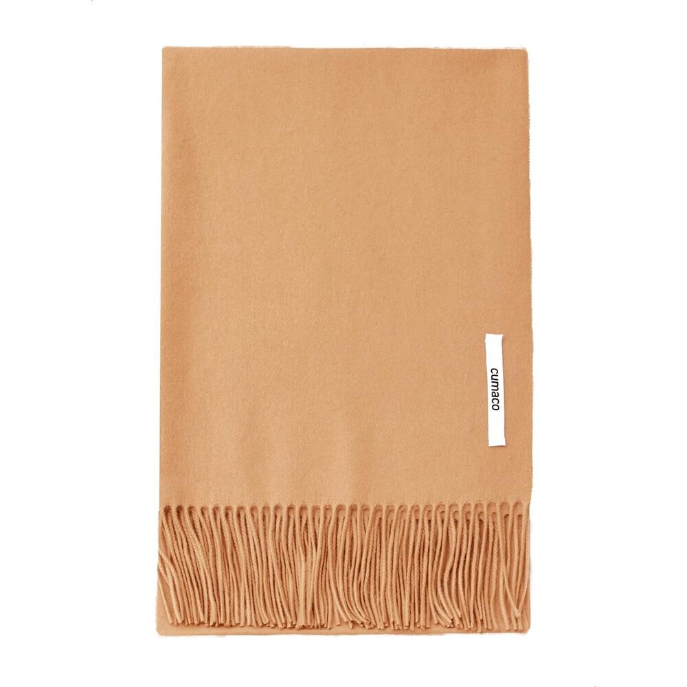 4219 09.cork Cashmere Cashmere Stole Large Thick Ladies Plain Stylish